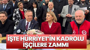 İşte Hürriyet’in kadrolu işçilere zammı